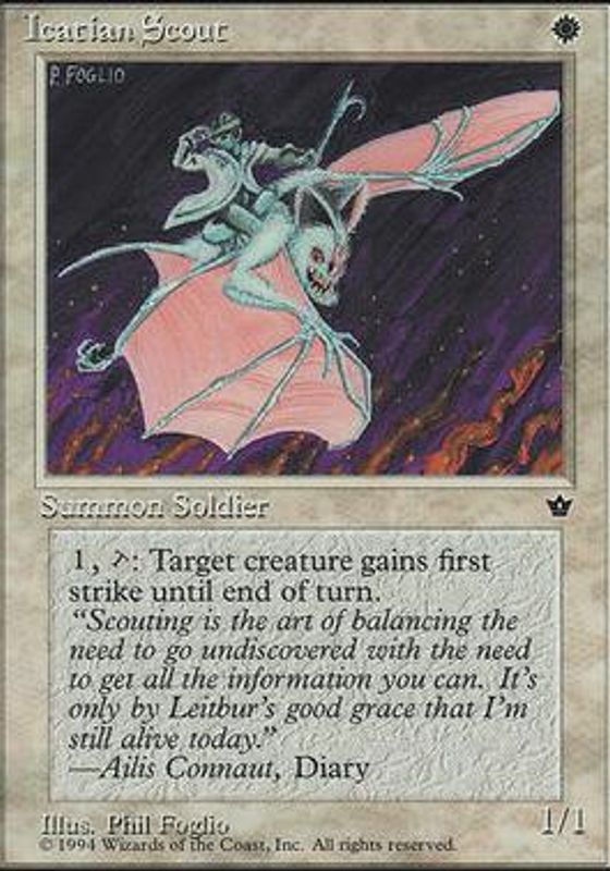 Icatian Scout (Foglio)