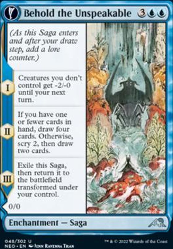 Behold the Unspeakable (foil)