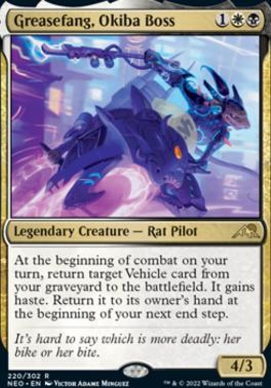 Greasefang, Okiba Boss (foil)