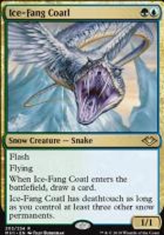 Ice-Fang Coatl (foil)