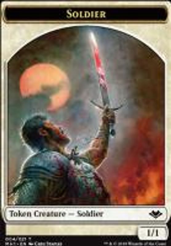 Soldier Token (foil)