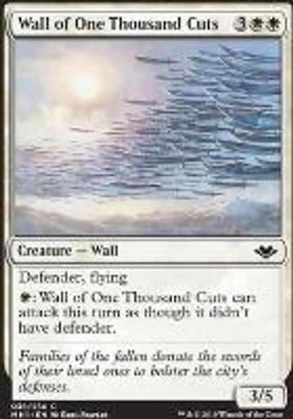 Hovedbilde Wall of One Thousand Cuts