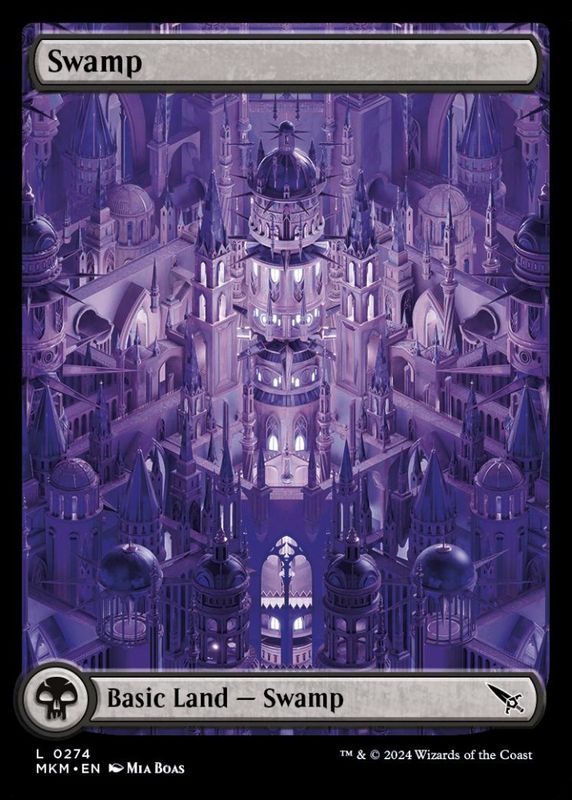 Swamp (Full-Art Impossible Land) (Foil)