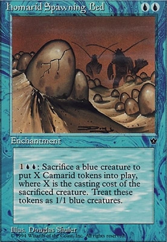 Homarid Spawning Bed