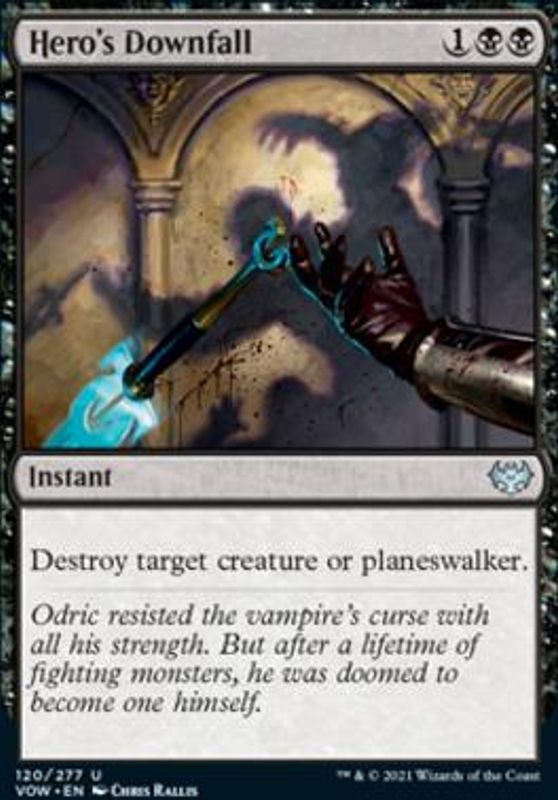 Hero's Downfall (foil)