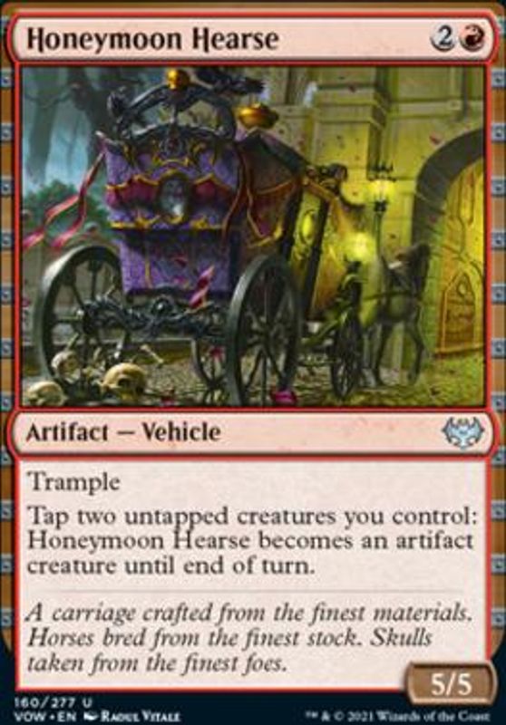 Honeymoon Hearse (foil)