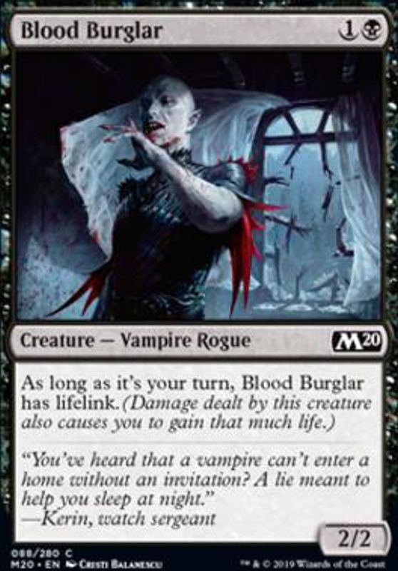 Blood Burglar