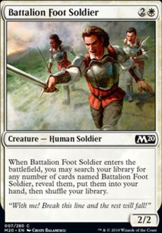 Battalion Foot Soldier (foil)