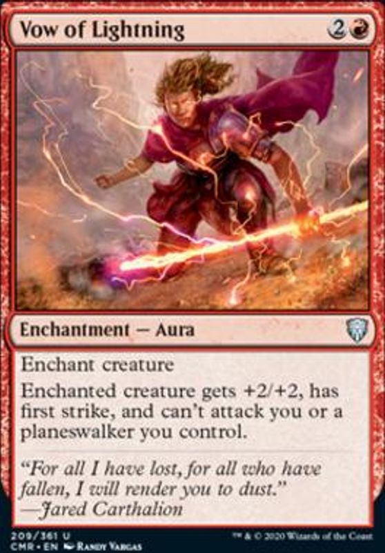 Vow of Lightning (foil)
