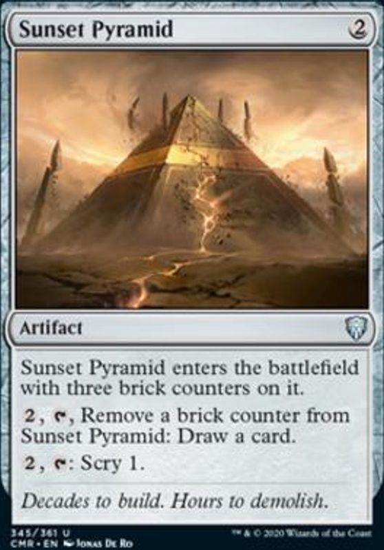 Sunset Pyramid (foil)