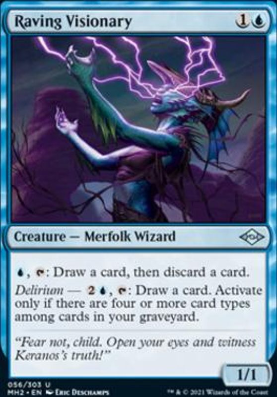 Raving Visionary (foil)