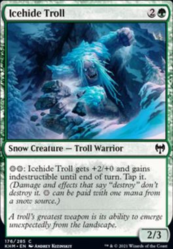 Icehide Troll (foil)