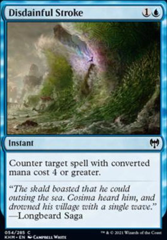 Disdainful Stroke