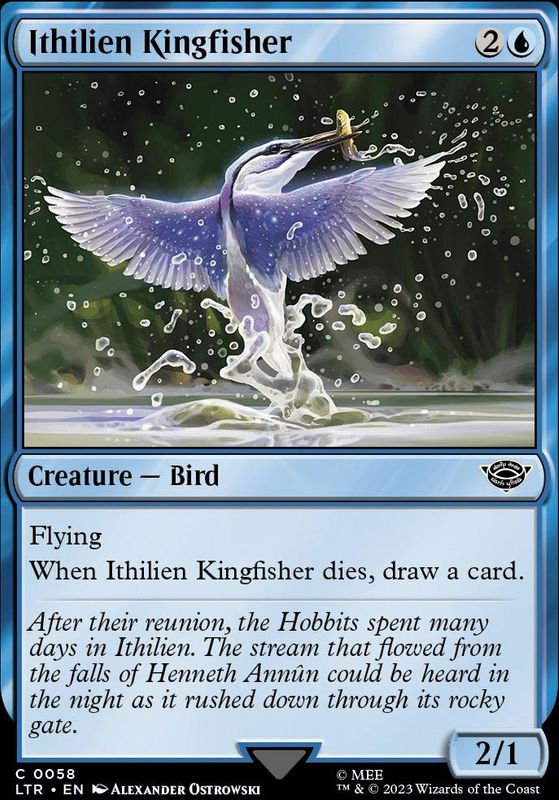 Ithilien Kingfisher (foil)