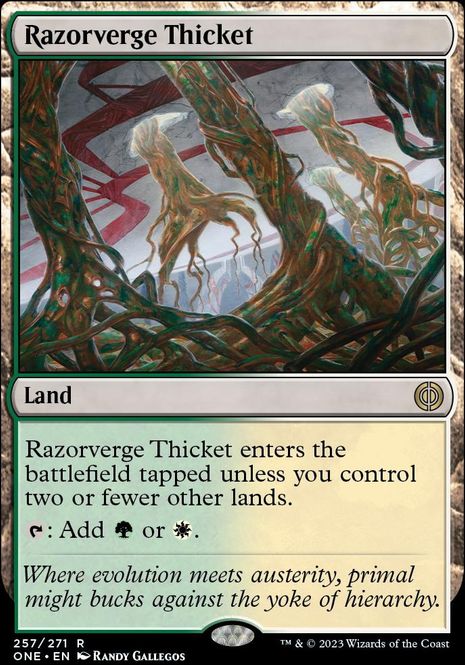 Hovedbilde Razorverge Thicket (foil)