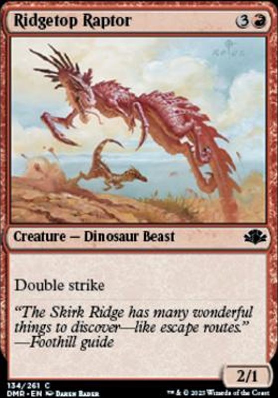 Ridgetop Raptor (foil)