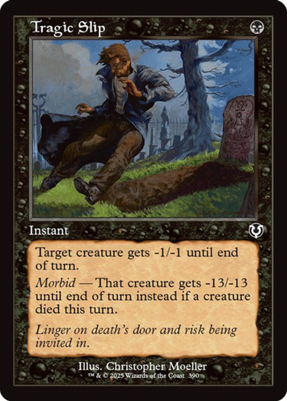 Tragic Slip (Retro Frame) (Foil)