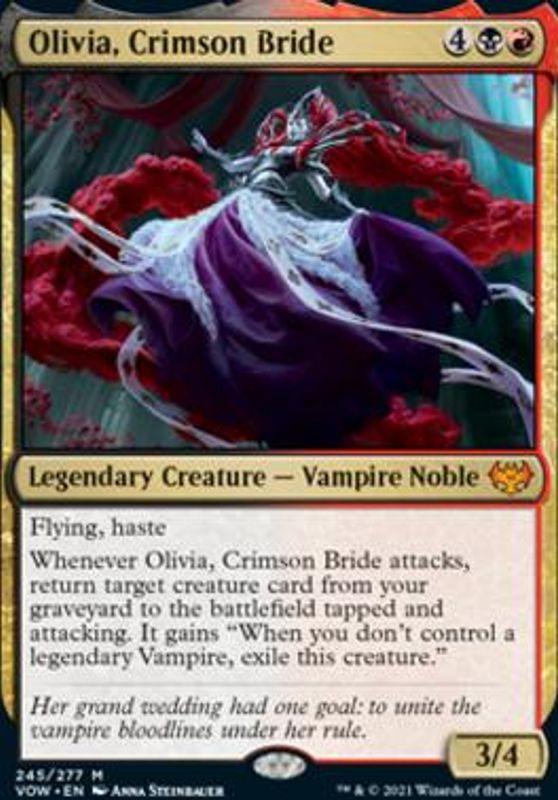 Olivia, Crimson Bride
