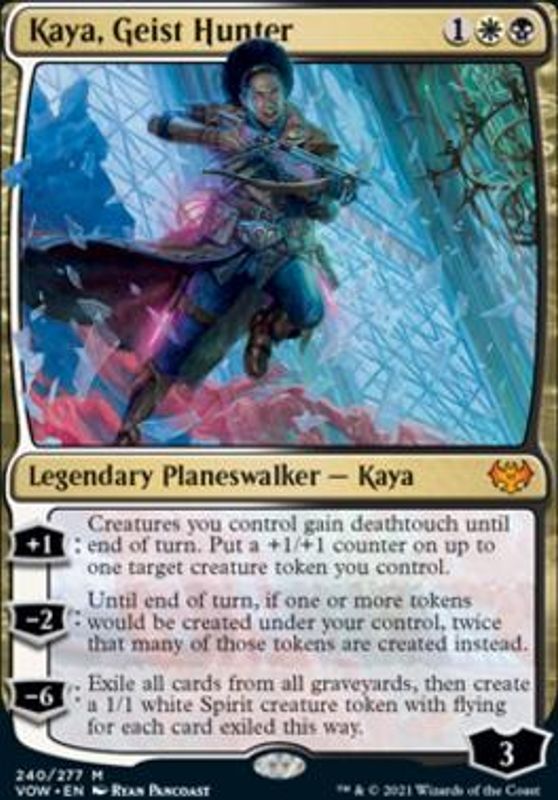 Kaya, Geist Hunter (foil)