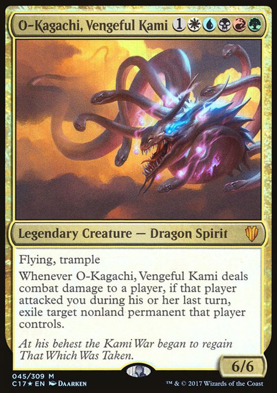 O-Kagachi, Vengeful Kami (Foil)
