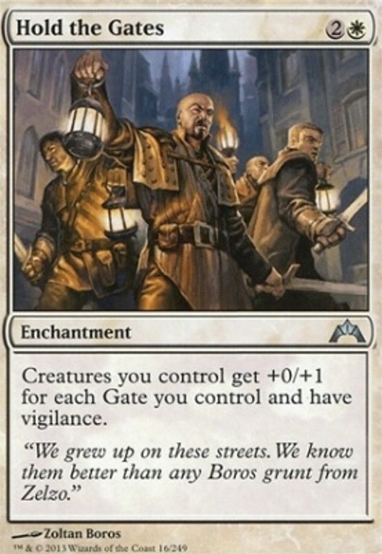 Hold the Gates