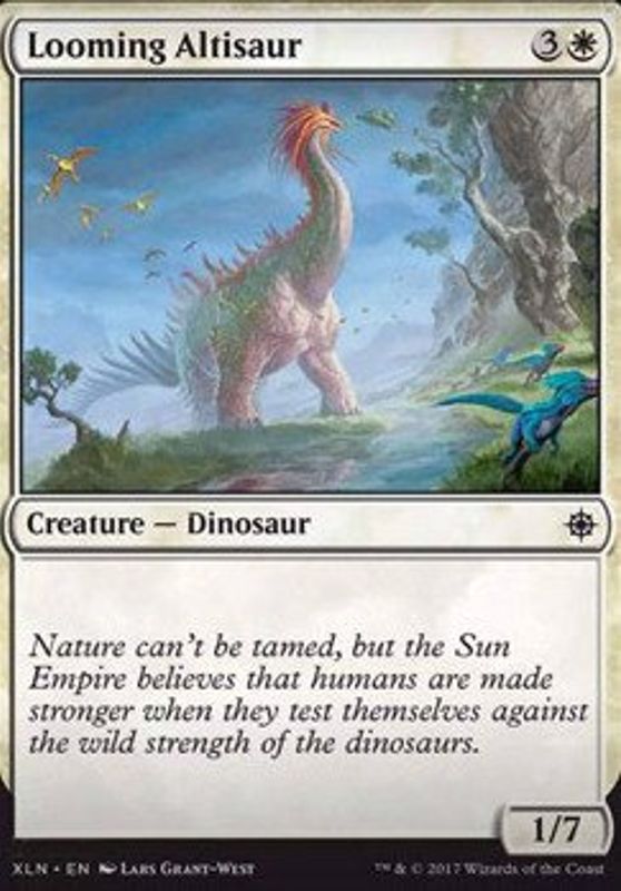 Looming Altisaur