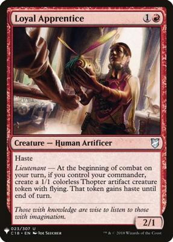Loyal Apprentice