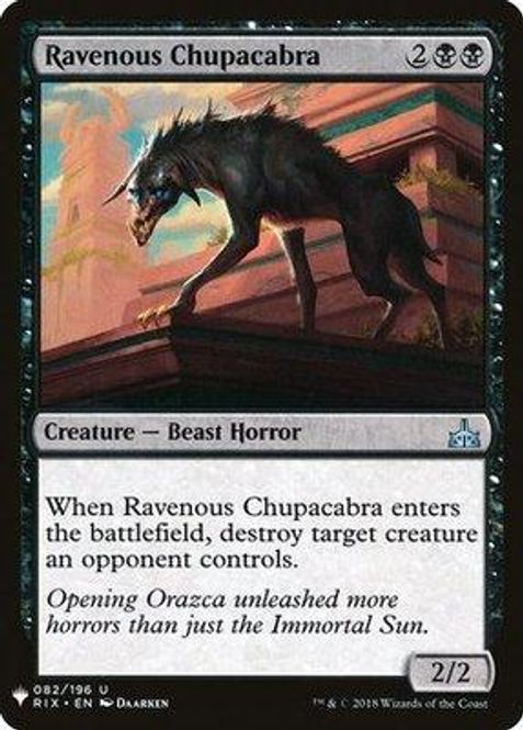 Hovedbilde Ravenous Chupacabra