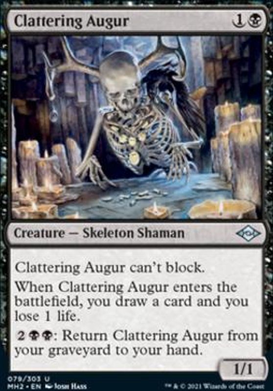 Clattering Augur
