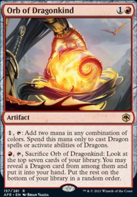 Orb of Dragonkind (foil)