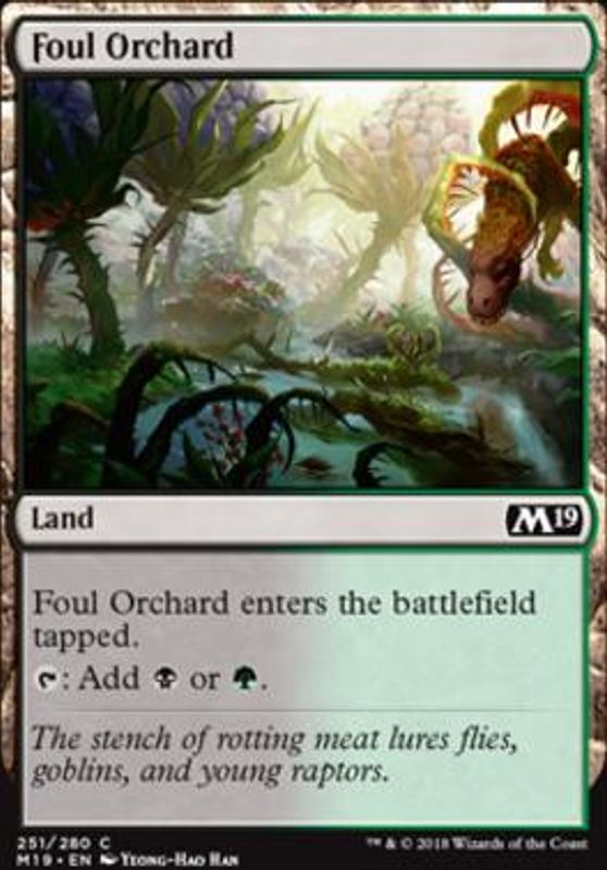 Foul Orchard