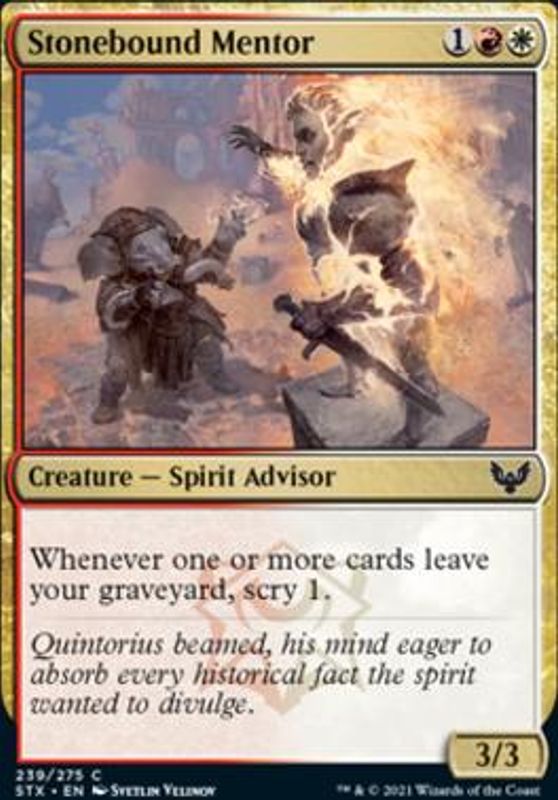 Stonebound Mentor (foil)