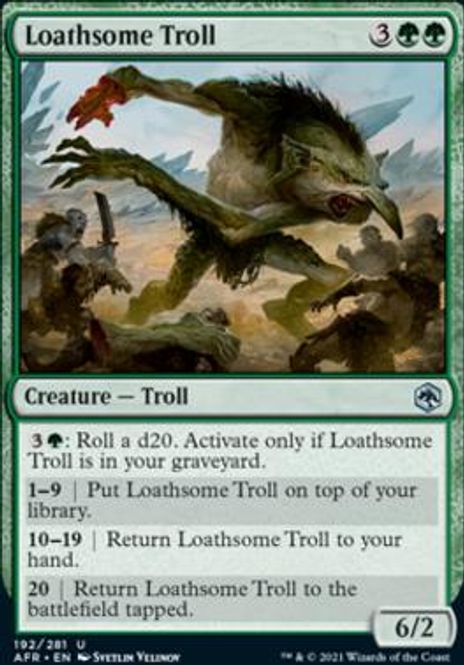 Hovedbilde Loathsome Troll (foil)