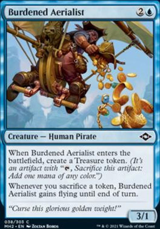 Burdened Aerialist