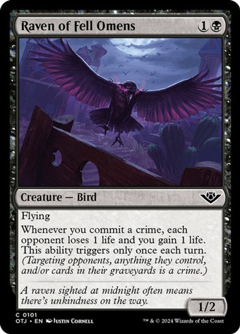 Hovedbilde Raven of Fell Omens
