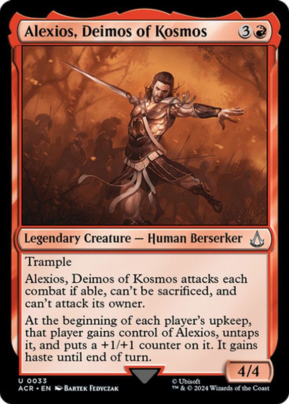 Alexios, Deimos of Kosmos (Foil)