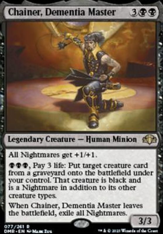 Chainer, Dementia Master (foil)
