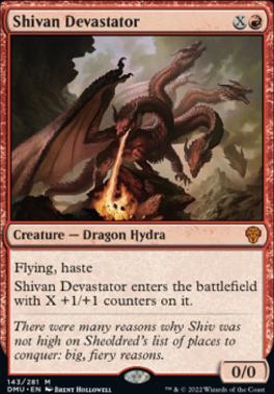 Shivan Devastator (foil)
