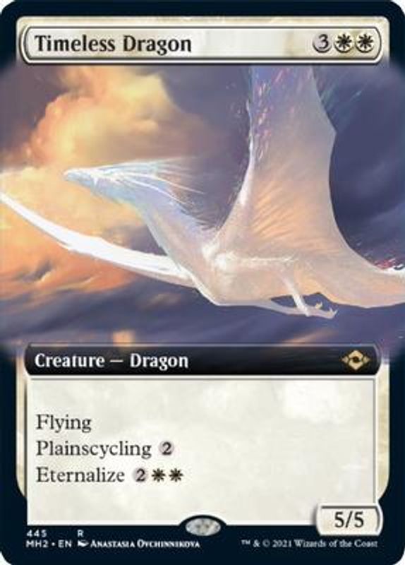Timeless Dragon (Extended Art) (foil)