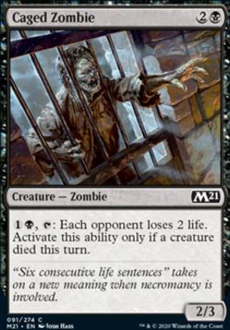Hovedbilde Caged Zombie