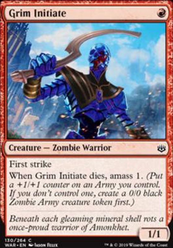 Grim Initiate (foil)