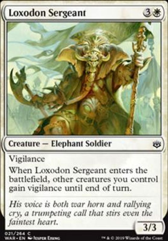 Loxodon Sergeant