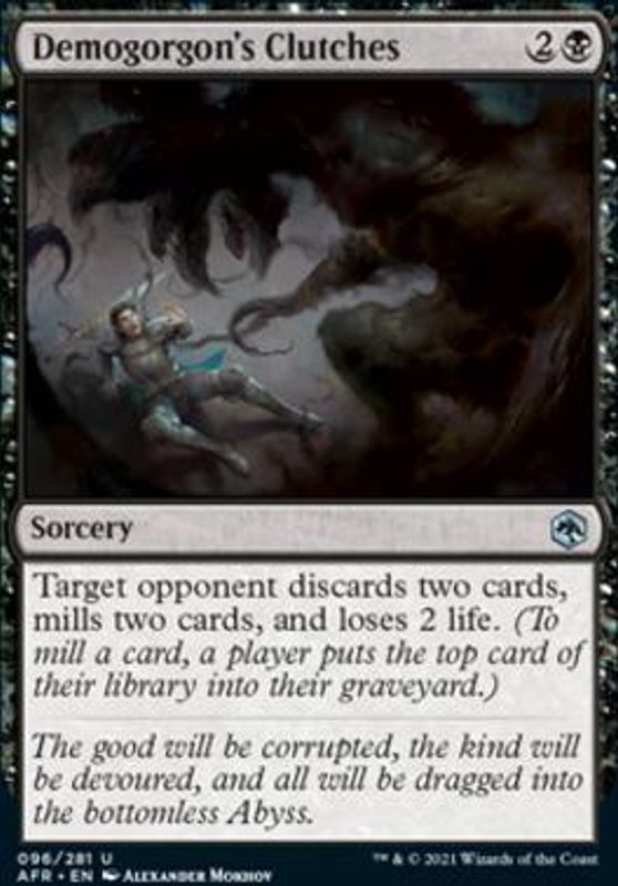 Demogorgon's Clutches (foil)