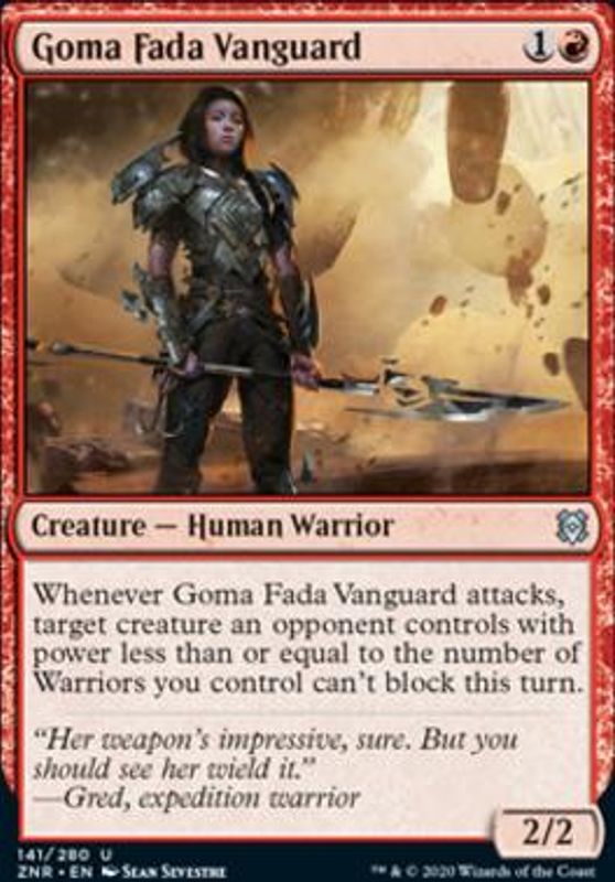 Goma Fada Vanguard