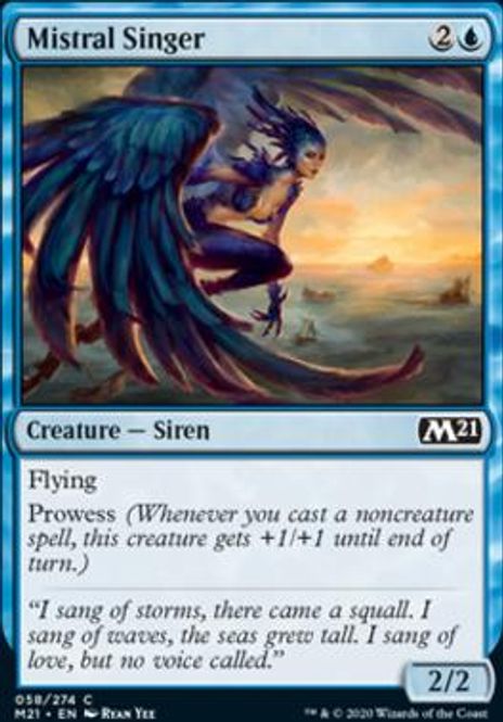 Hovedbilde Mistral Singer (foil)