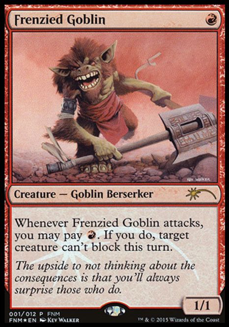 Hovedbilde Frenzied Goblin (FNM Foil)