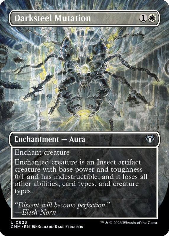 Darksteel Mutation (Borderless) (foil)