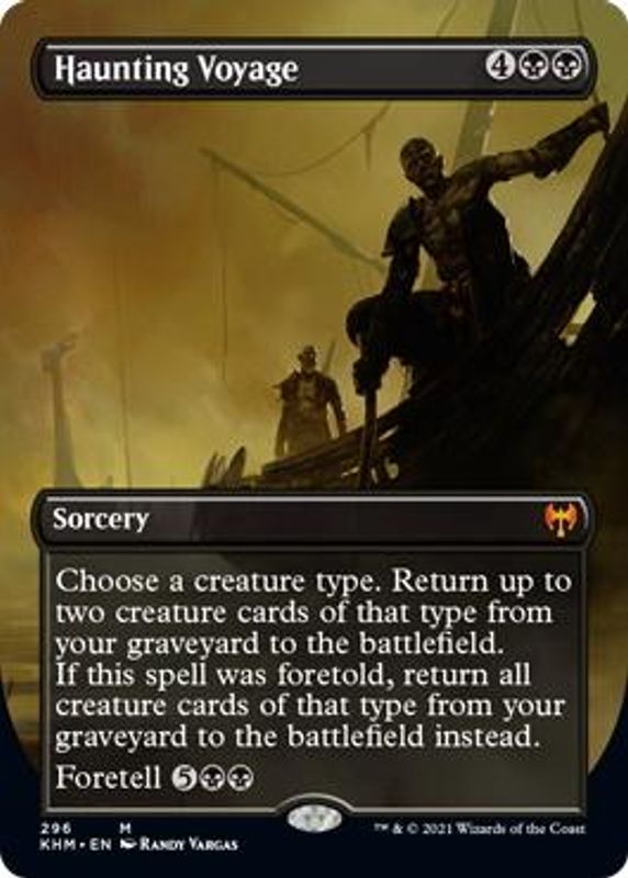 Haunting Voyage (Borderless) (foil)