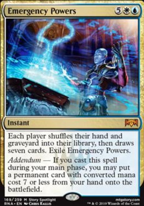 Hovedbilde Emergency Powers (foil)
