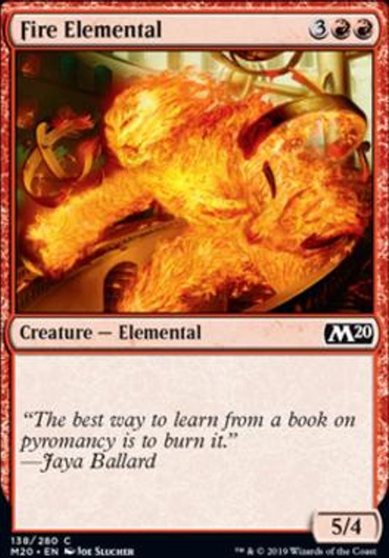 Fire Elemental (foil)